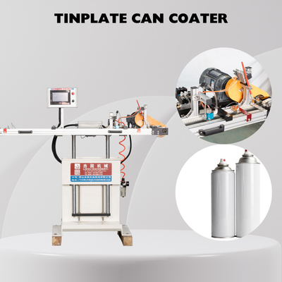 Un buon prezzo. TINPLATE SPRAY CAN METAL AEROSOL CONTENITOR MACHINE per il rivestimento in linea